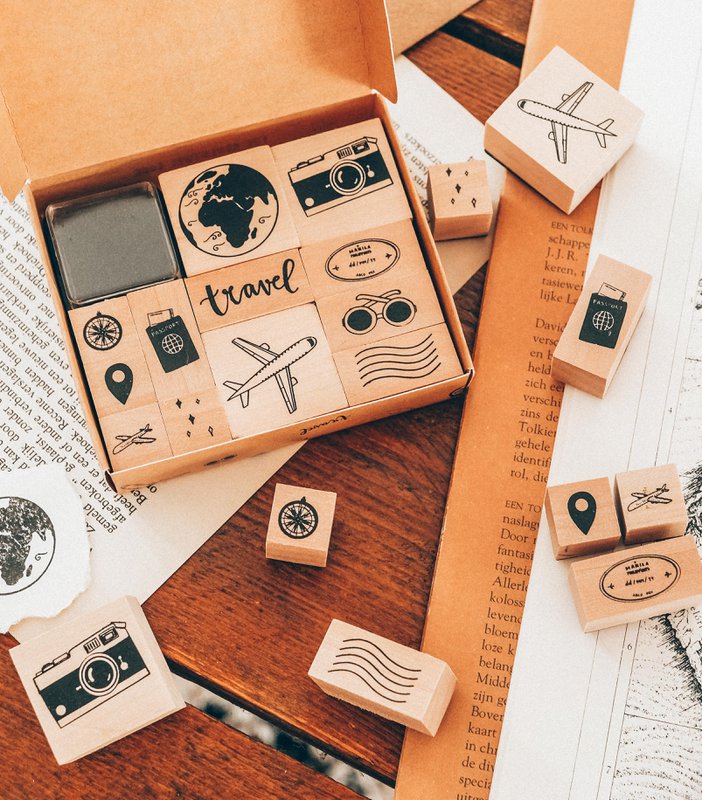 Wooden Stamp Set