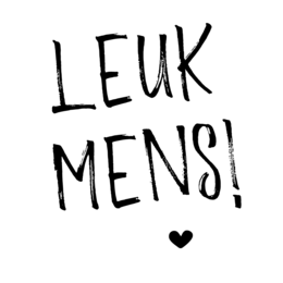 Postkort flink person
