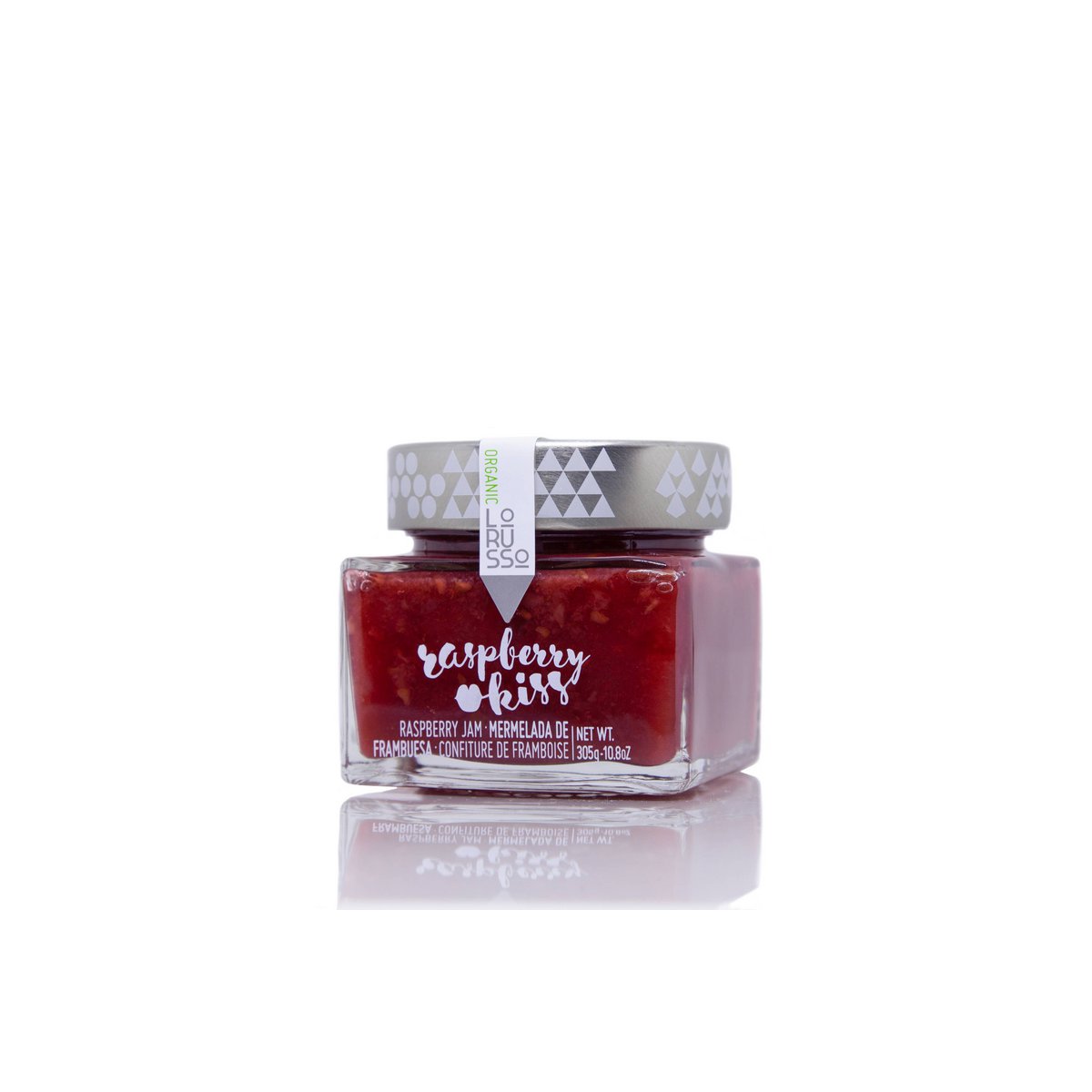 Bio Gourmet Raspberry Jam z 85% owocami, 305G