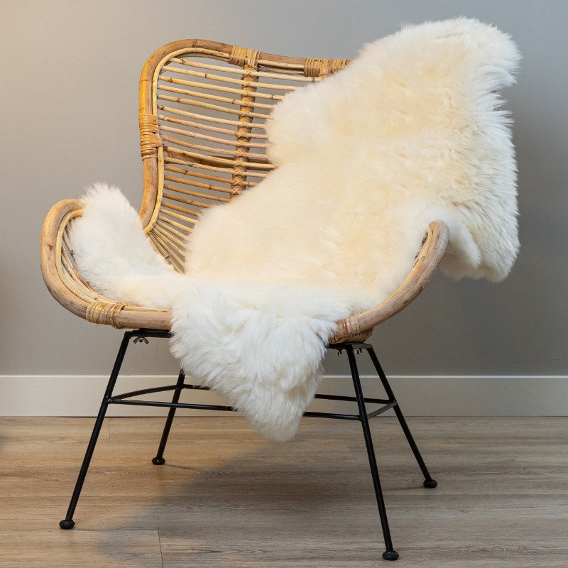 Peau de mouton WOOOL - Blanc classique
