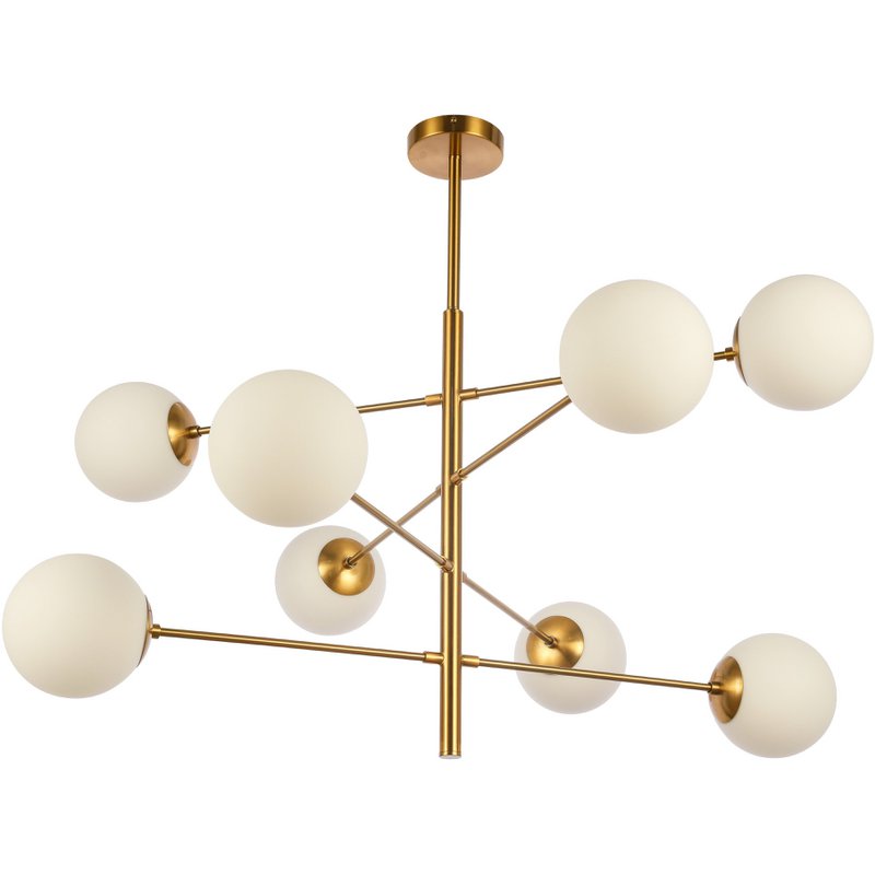 Lampa wisząca Nepal White Gold 8-Light