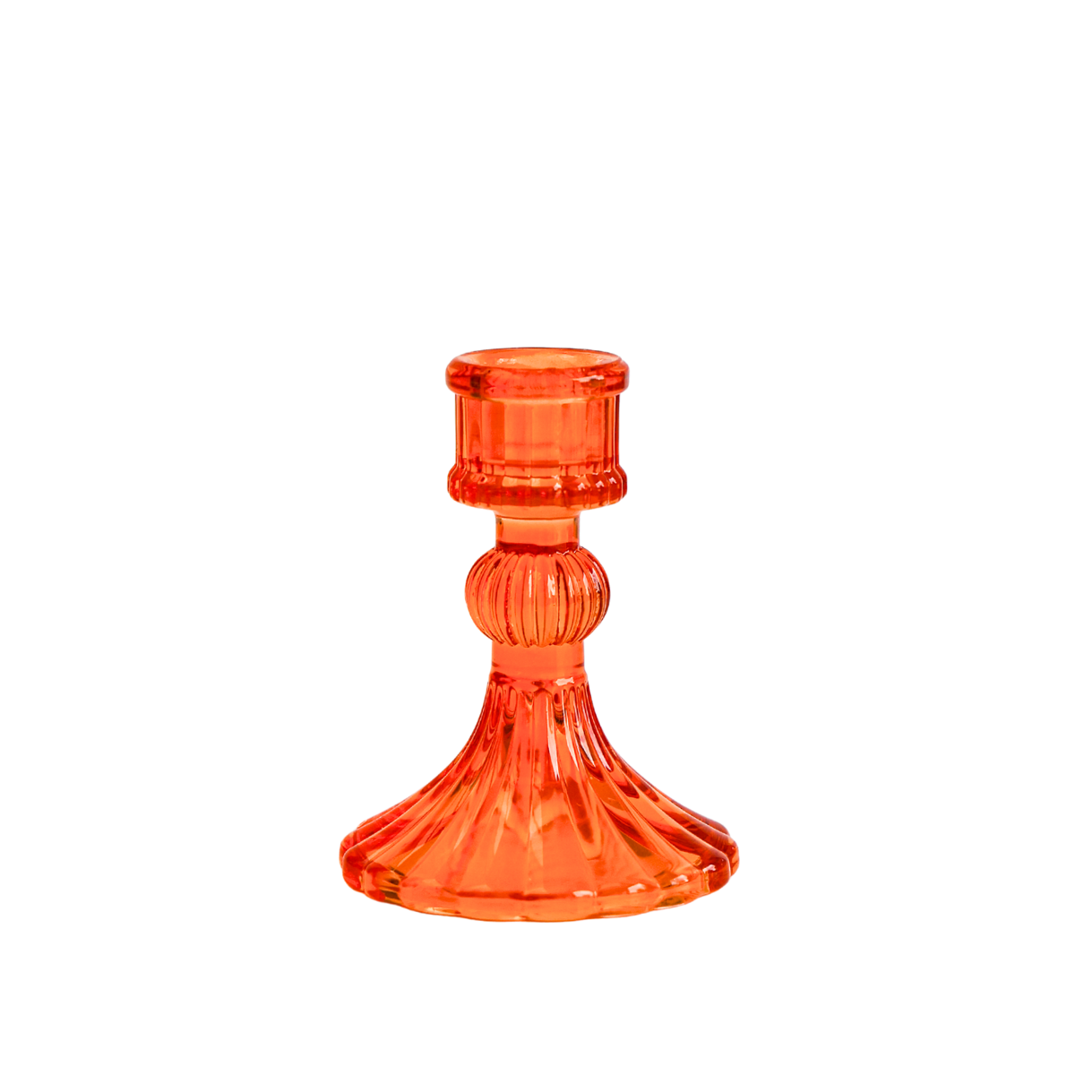 Candlestick Belle Orange - Box of 6 pcs