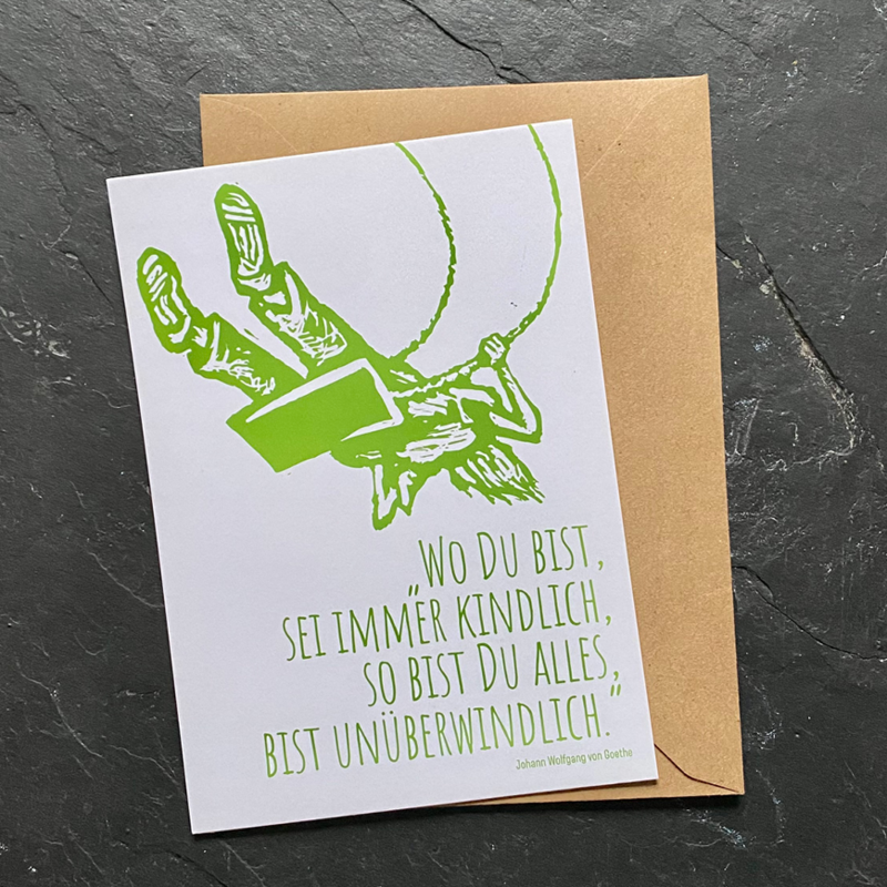 Ansichtkaart "Alles"