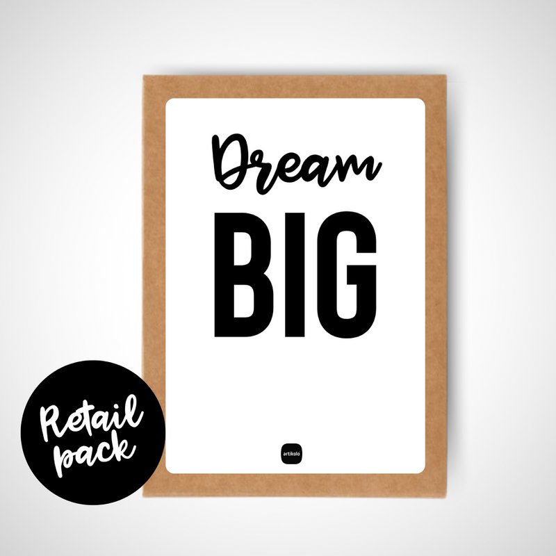 Dream Big - Decocard Copy