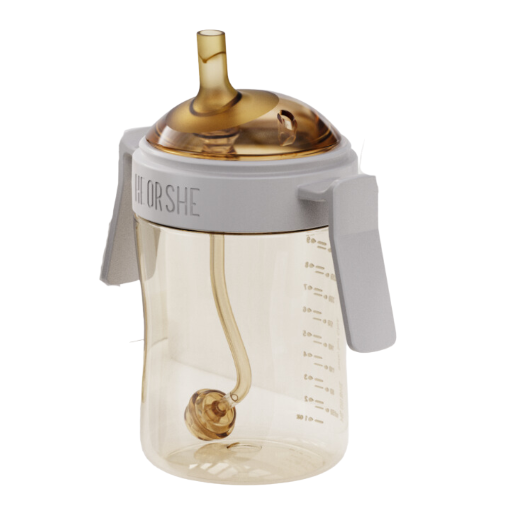HEORSHE SIPPY CUP DENTAL CARE, 300 ml., 9+ GREY