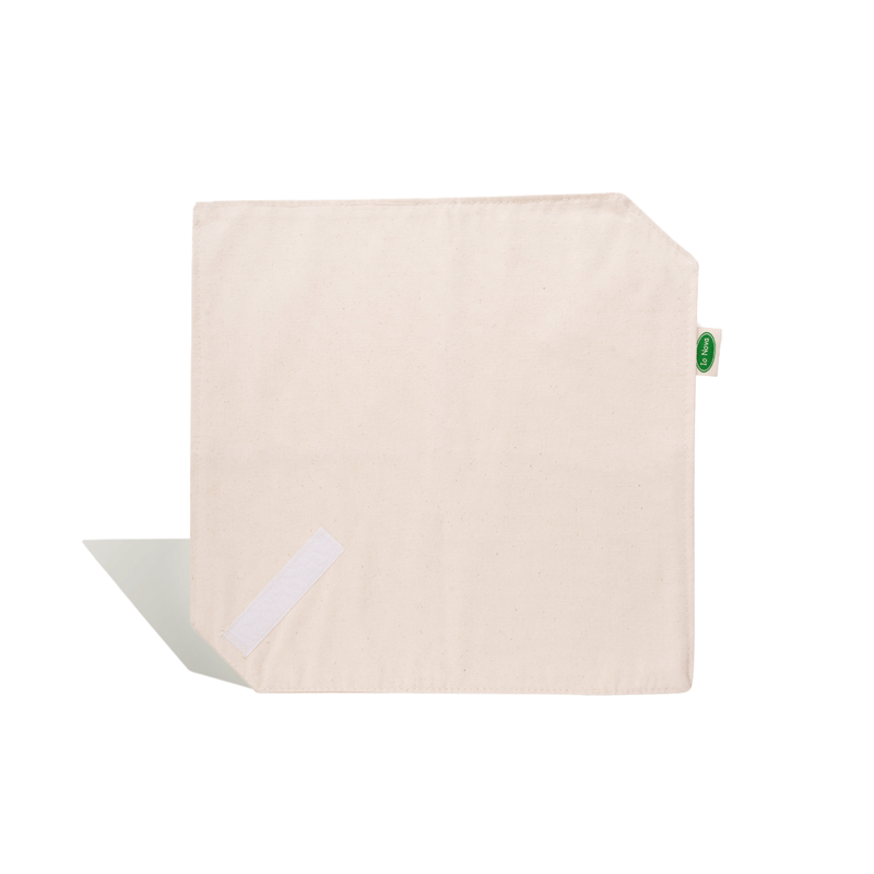 Katoenen lunchwikkels, set van 3