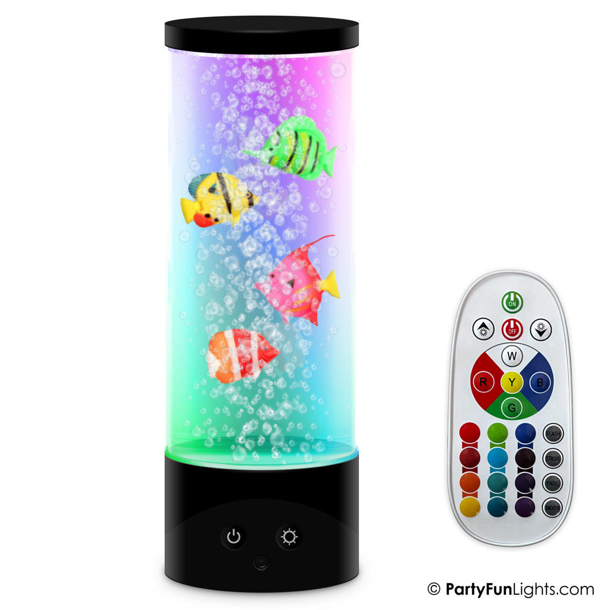Lampka-ryba Nemo - Multi-Color RGB - Działa na USB - Baterie