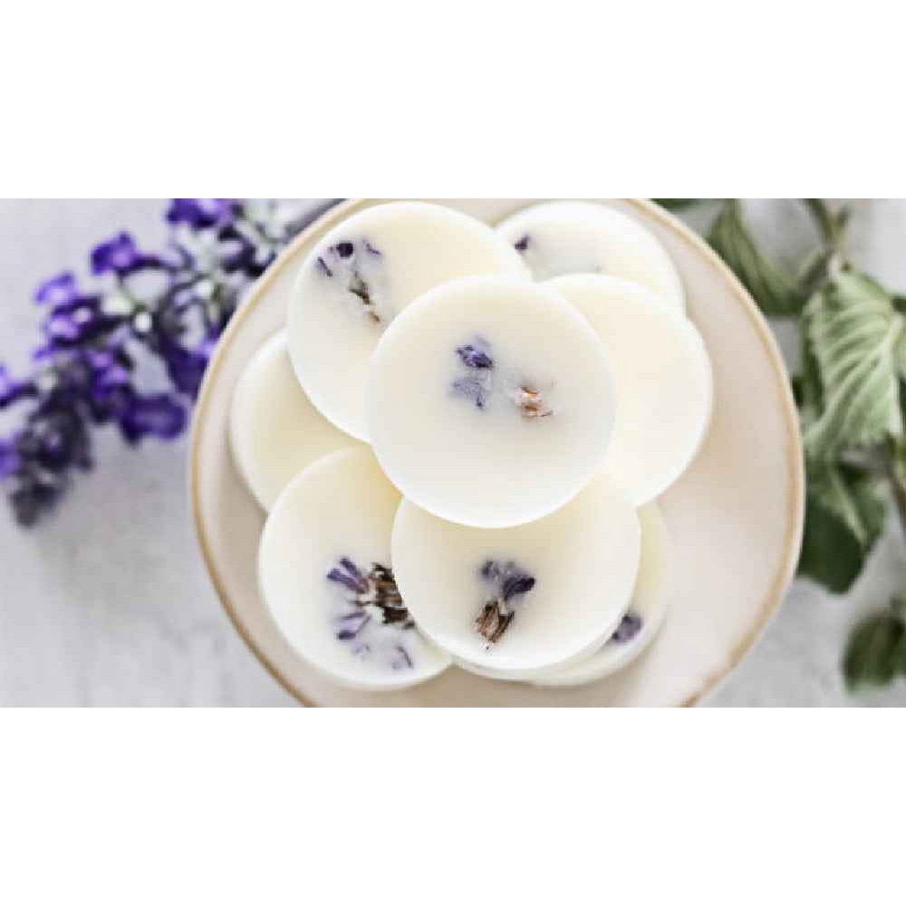 LAVURI® Wax Melter made of cast ceramic, tealight + white metal pot, wax melts not included
