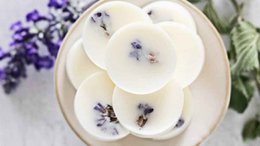 LAVURI® Wax Melter made of cast ceramic, tealight + white metal pot, wax melts not included