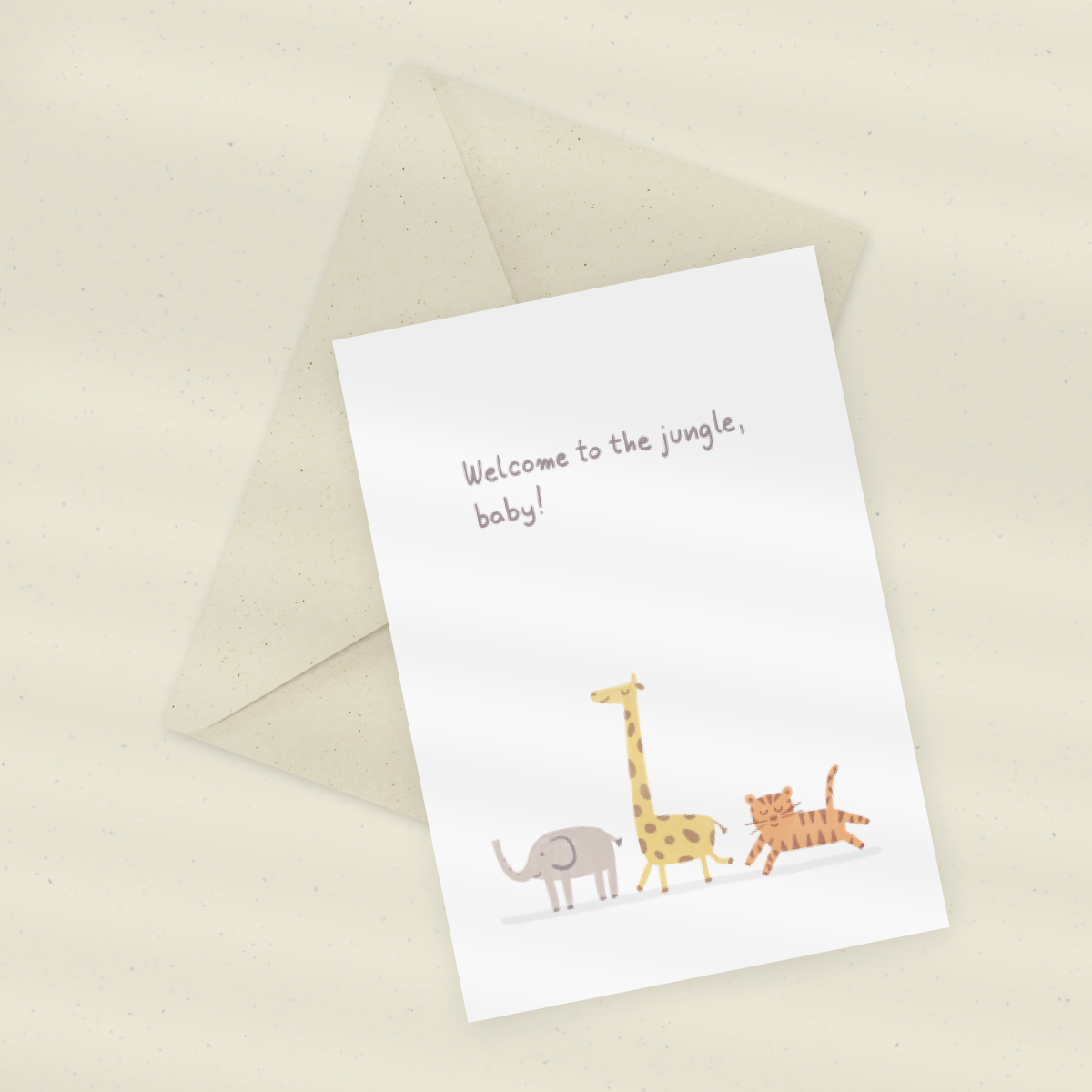 Eco Greeting Card — Welcome to the Jungle