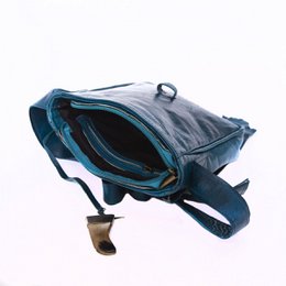 Leather bag 'Qabli'