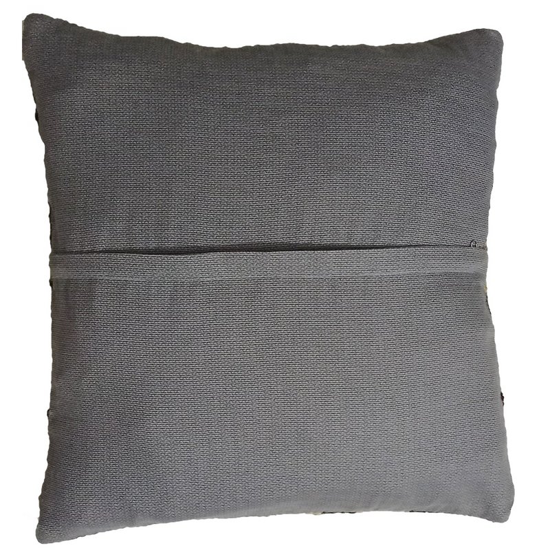 Kilim Handwoven Woody Brown Cushion Cover
