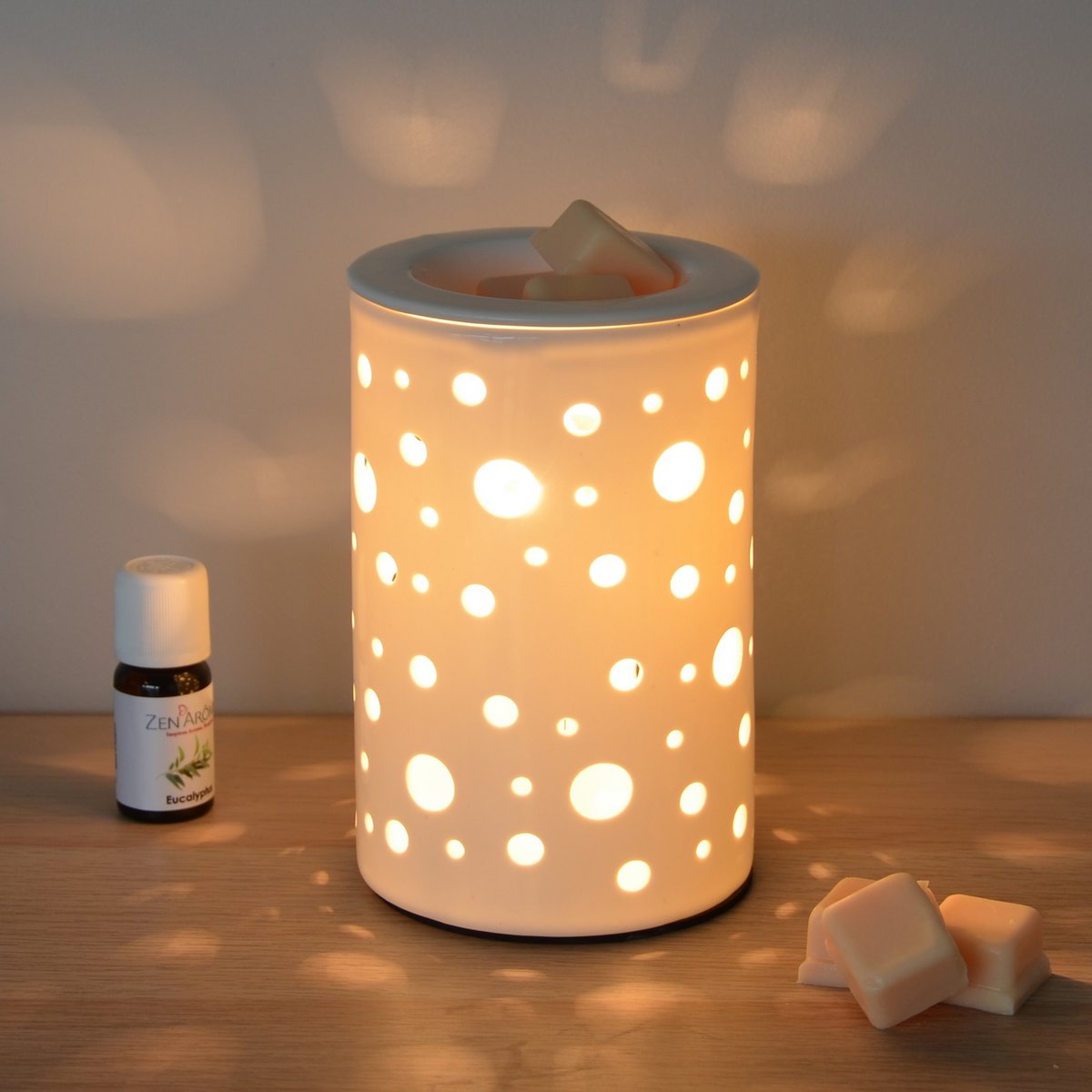 Difusor de Calor Suave - Calorya n°2 - Cerámica - Lámpara de Ambiente - Decorativa y Moderna - Idea de Regalo