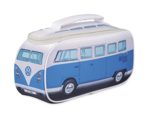 Volkswagen VW T1 Bus Lunch Bag - Front/Blau