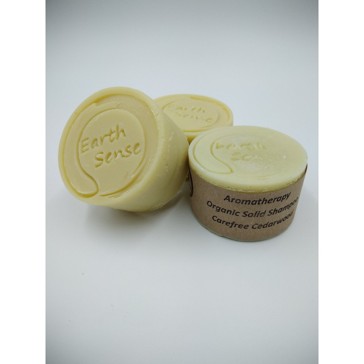 Organic Certified Balancing Solid Shampoo - Cedarwood - Oily & All Hair Types 60g