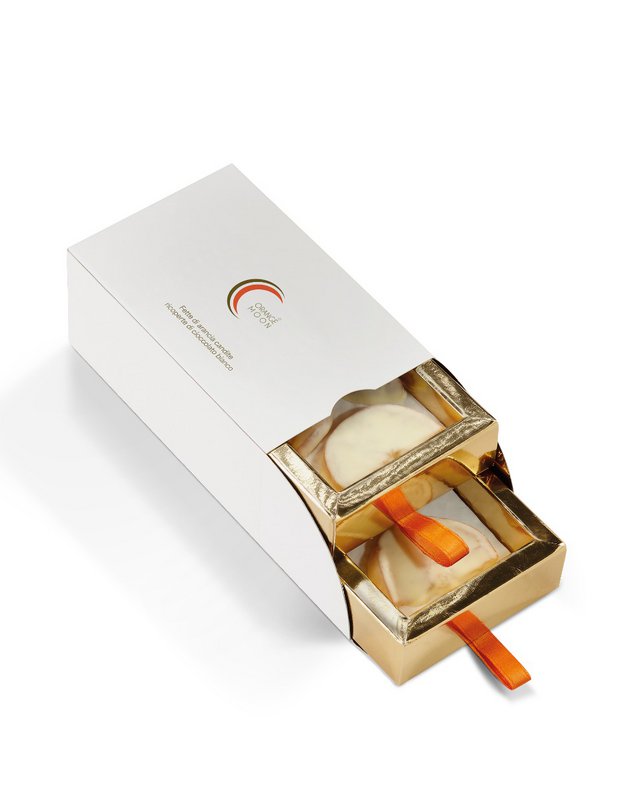 Oranje maan bianco 200g