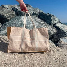 Bolsa de compras Exclujess - beige/dorado (2 tallas)