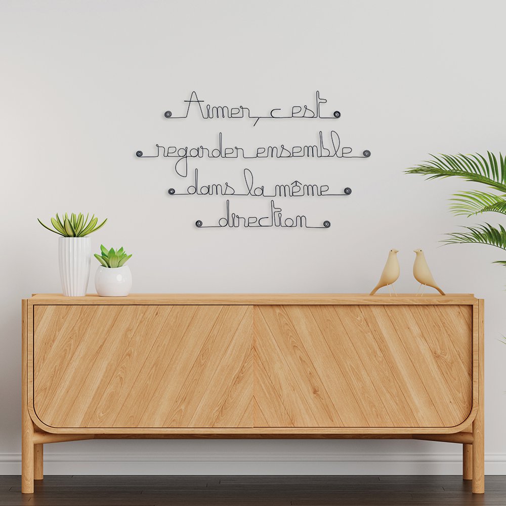 Wall quote Love for Couple