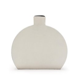 VASE 29X15X29 HVIDMETAL TH1334900
