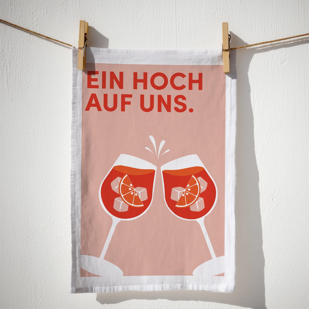 Geschirrtuch Bio Baumwolle - Drink - Nr. 7
