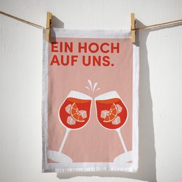 Geschirrtuch Bio Baumwolle - Drink - Nr. 7