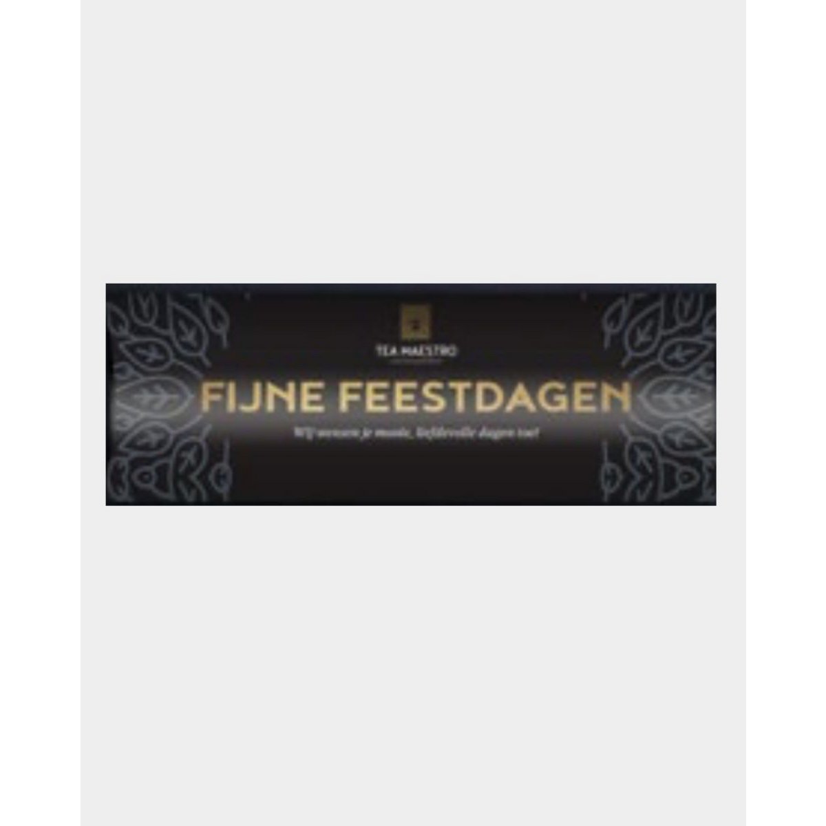Caja góndola Felices Fiestas - 20 gramos de té