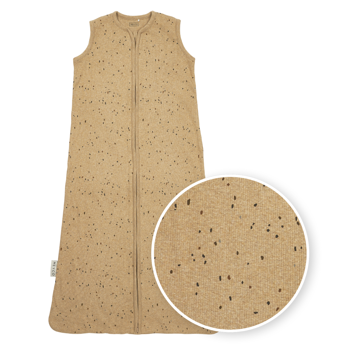 Mini spot Toffee Melange 110cm