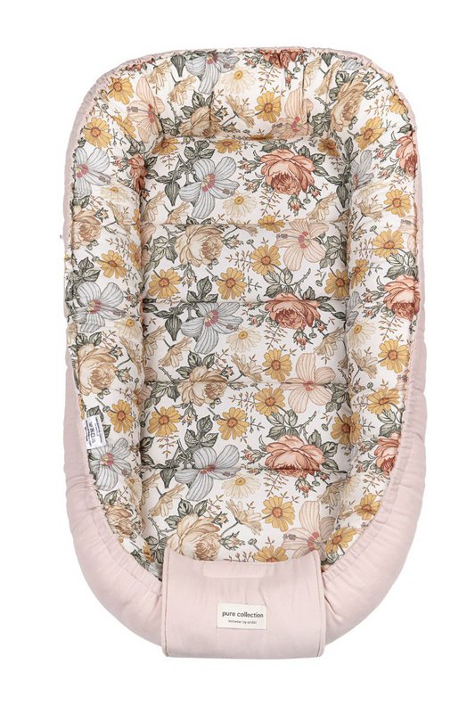 Nid d'enfant OLIVIER - 100% coton - rose