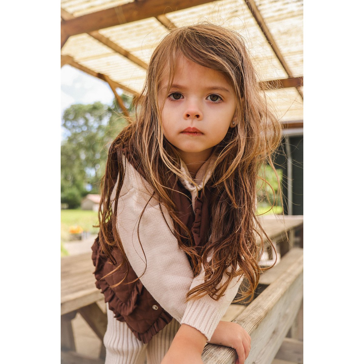 Piper Ruffle Vest 