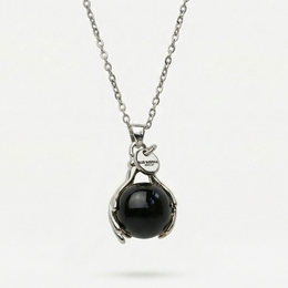 Onyx Brace Collace Silver