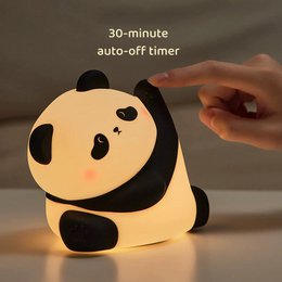 Luce notturna Kungfu Panda – Lampada LED in morbido silicone per la cameretta e il comodino