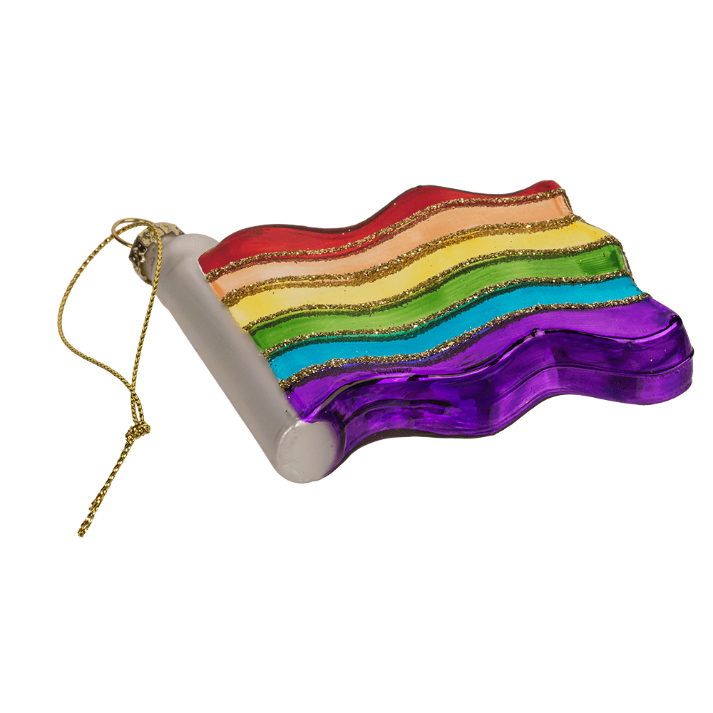 Glasanhänger für den Weihnachtsbaum, Pride,