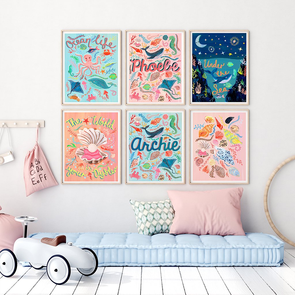 The World is your Oyster Art Print