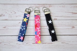 Key Fobs Wristlet, Handmade Key Fobs, Fabric Key Chain, Key Fob, Key Wristlet, Gift for Women, Gift for Men, Key Grip, Key Holder