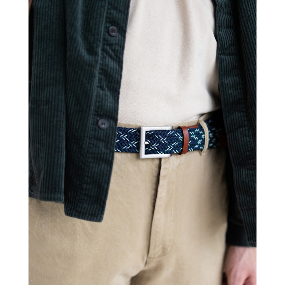 Recycled Elastic Woven Belt Divock