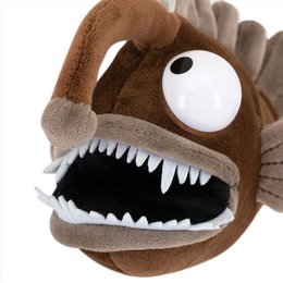 Plush Keychain, Orange Toys, Brown Anglerfish 15cm