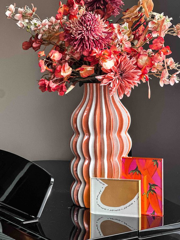 Photo frame Geo orange