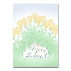 Sleeping bunny Card