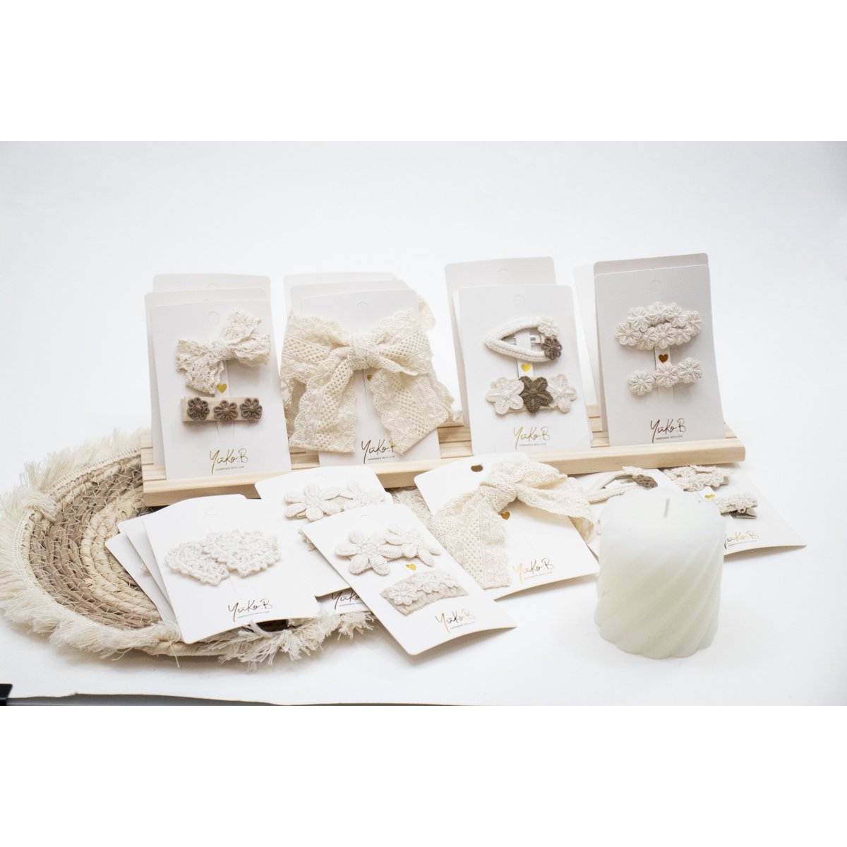 Aanbieding met Barrettes Bohème Collection-display 🪷