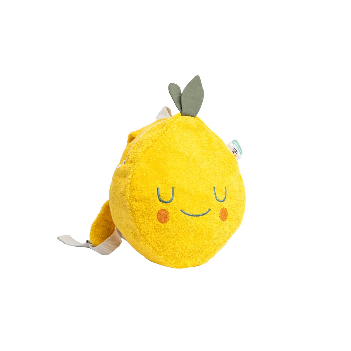 Terry Cotton Kids Backpack Lola Lemon