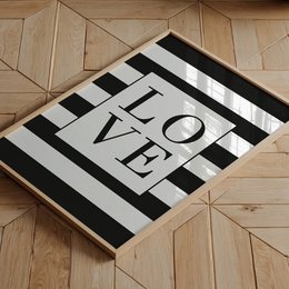 Poster: Monochrome Love