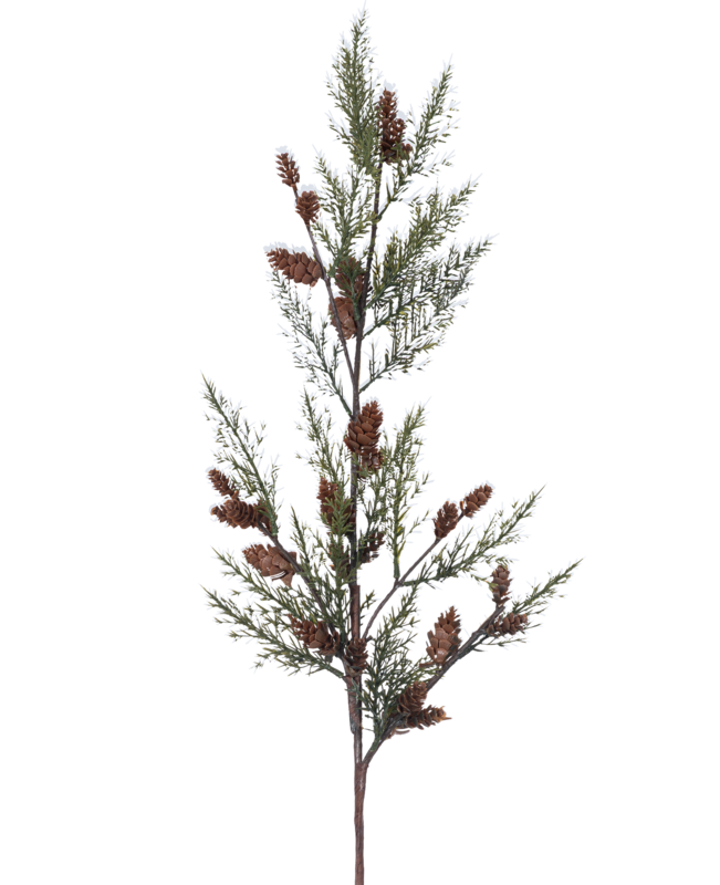 Rama artificial Aguja de pino 85 cm verde