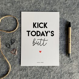 A poster with a simple, minimalist design featuring a Dutch text that translates to "Heel erg dicht bij jou is mijn favorite plek" or "Being very close to you is my favorite place". The poster has a neutral color palette and a heart symbol, creating a warm and affectionate sentiment.