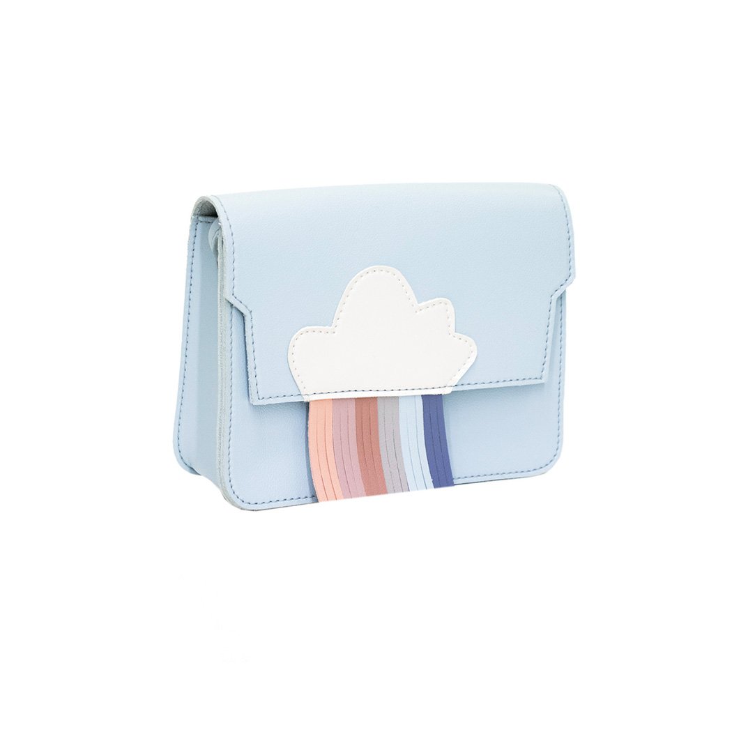Children's shoulder bag - Rainbow - Blue
