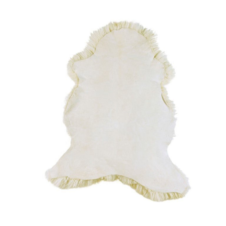 Échte Schapenvacht | Natural wit/creme | 85x45cm