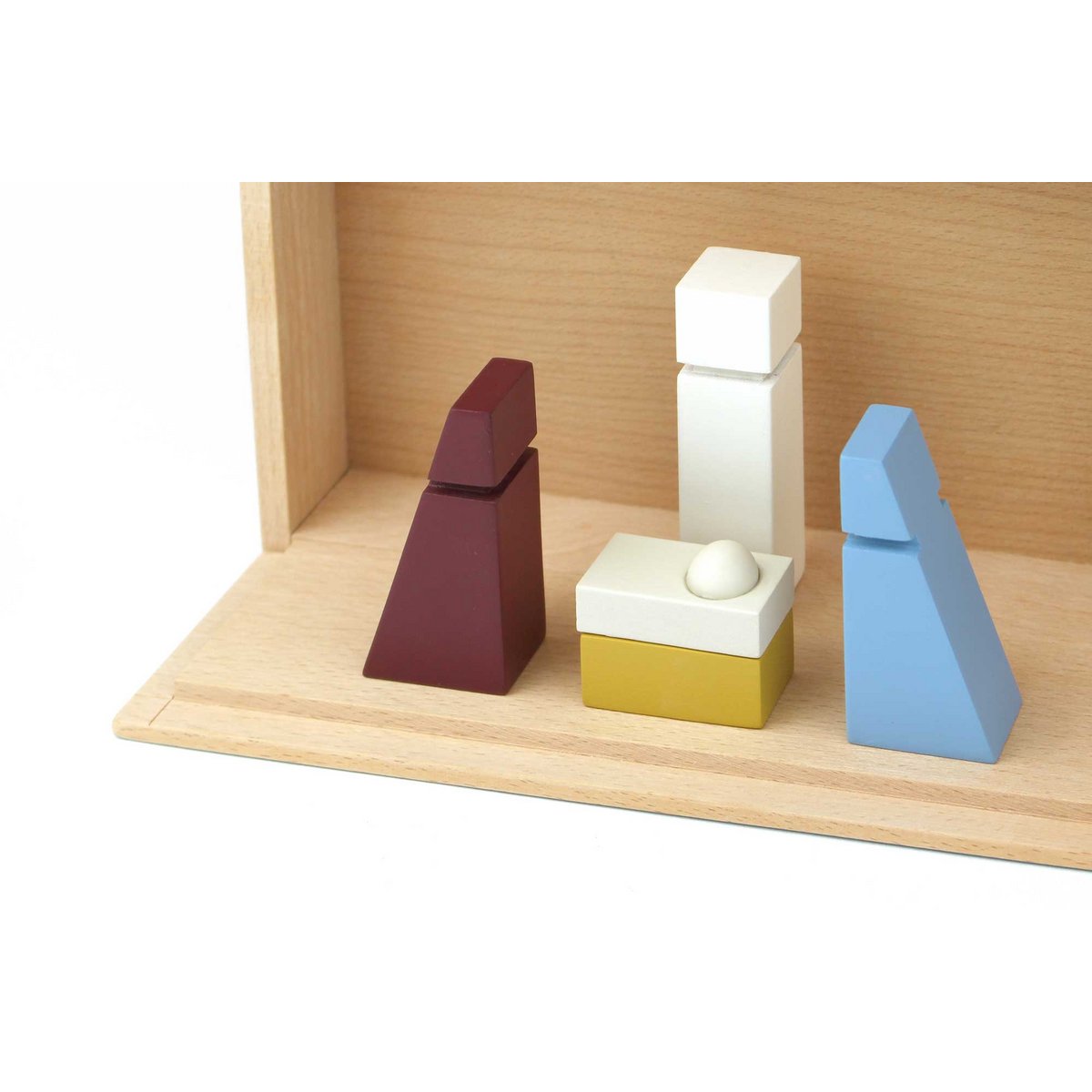Modern Wooden Nativity Scene - Floris Hovers - IKONIC