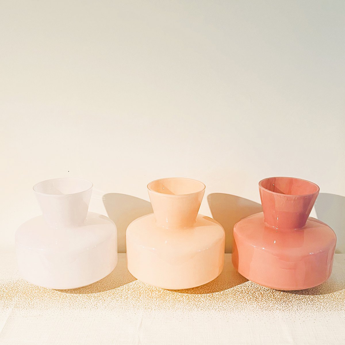 Flower vase pink collection