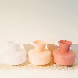 Flower vase pink collection