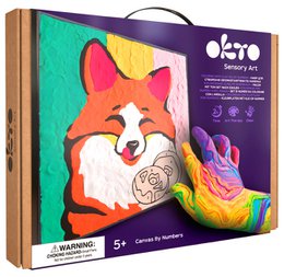 Okto Sensory Art Color By Numbers - Animals - Fox