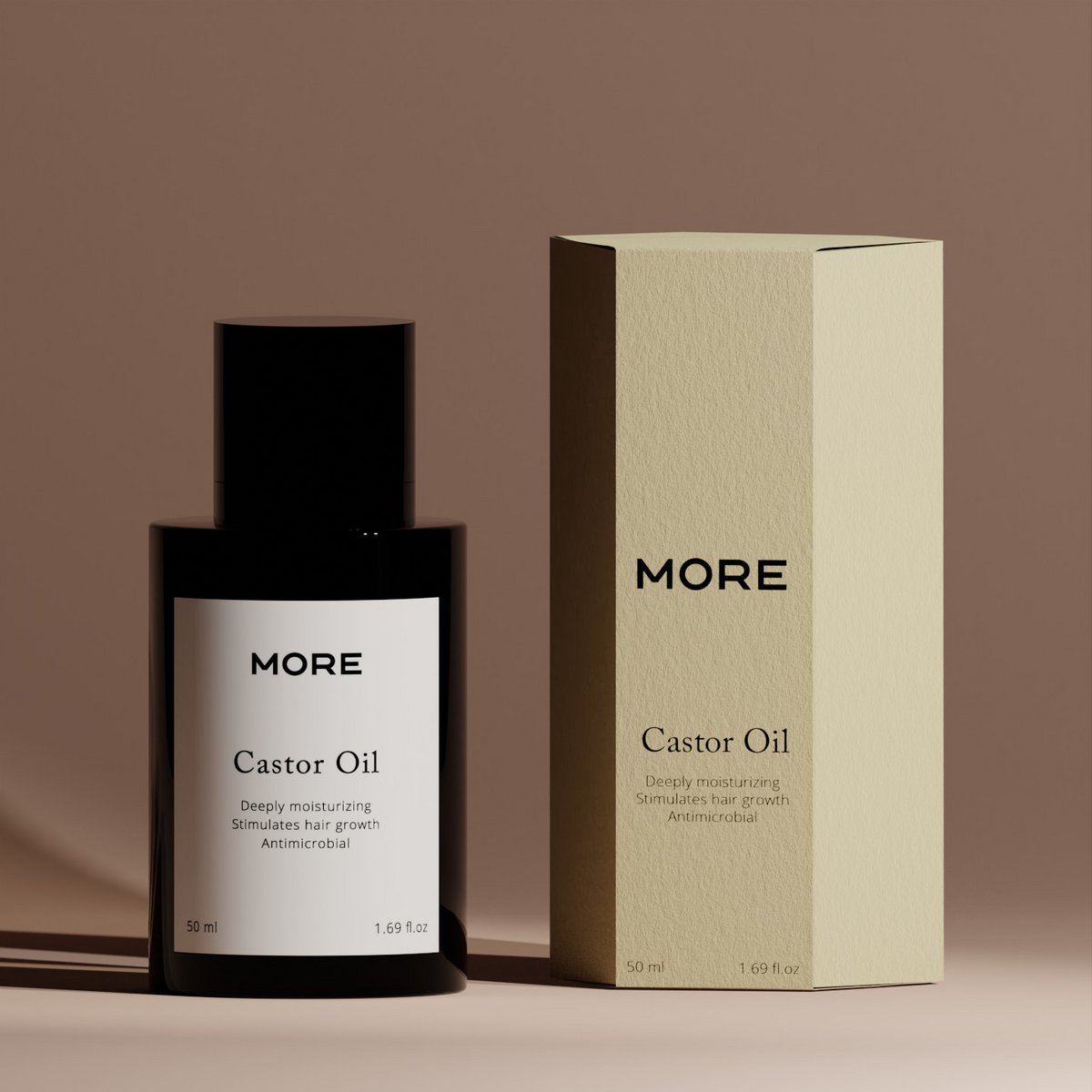 Castor oil | 100% Organic & Cold Pressed